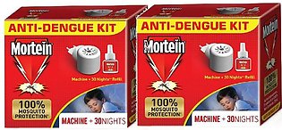 Mortein LED Machine Insect Killer with Mosquito Repellent Refill 25ml - Pack of 2