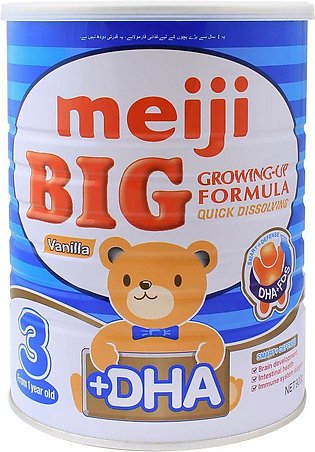 Meiji Big 3 Vanilla Growning Up Fromula Powder Drink 900g