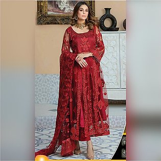 -BA-DASTOOR (LUXURY COLLECTION  *Net Full Heavy Seqwence Embroiderd suit** Excilent quality**BY BANO COLLECTION'S**