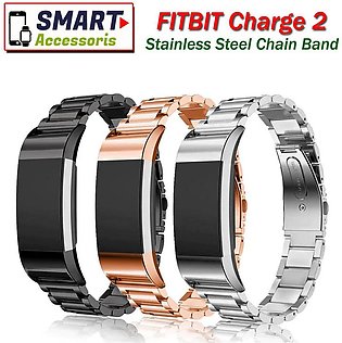 Stainless Steel Watch Band Strap for FITBIT Charge 2 Fitness Activity Tracker Smartwatch