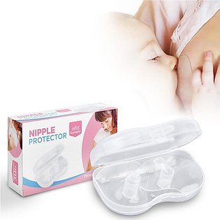 NextMamas Nipple Protector for BREAST FEEDING, Small Nipple , For Latch Difficulties or Flat or Inverted Nipples, 2 Count with Carrying Case, Made Without BPA