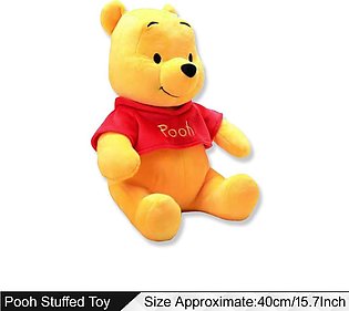 Soft Winnie The Pooh Stuffed Toys For Kids Boys and Girls - Teddy Bear Stuff Plush Toy - Size Approximate 40 cm / 15.7 Inch