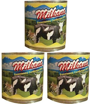 Milkana Sweetened Condensed Milk - 390g (Economy Pack) 3 pcs