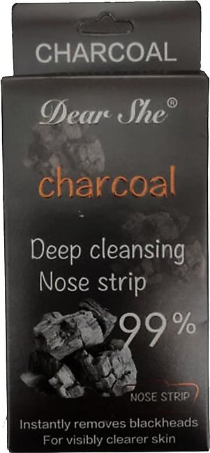 Miss Beauty - DEAR SHE 10 Pac Nose Pore Strips Charcoal Blackdead Removes-6012