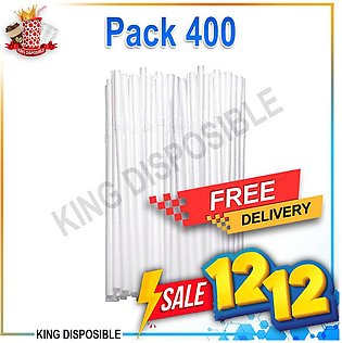 Straws Cold Drink or Juice Straw Pack of 100