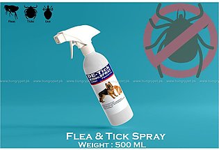 CAT AND DOG SPRAY FOR FLEA AND TICK - 500ML - BEST FOR ALL BREED IN CAT AND DOG