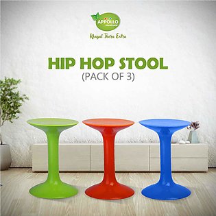 Appollo Hip Hop Stool (Pack of 3)