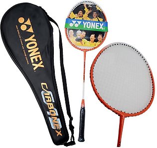 YONEX Badminton Tennis Racket Carbon Graphite Without joint Made in Japan - 2PC