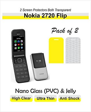 Nokia 2720 Flip - Screen Protector - 1 Nano 1 Jelly