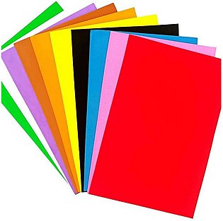 10pcs different colour A4 size  Fomic Sheet Foamic Sheet for Art Work (size 8X12In)