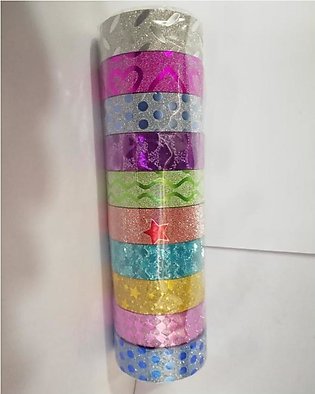 Pack Of 10 Gift Tape Shinning