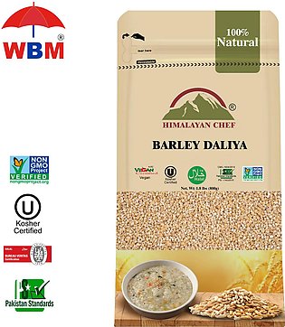 Himalayan Premium Quality Barley Porridge (Oats) - (2 LBS) 800G | Export Quality (Daliya) & Imported Craft Packaging