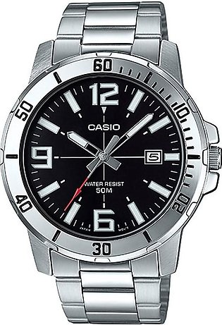 Casio - MTP-VD01D-1BVUDF - Stainless Steel Wrist Watch for Men