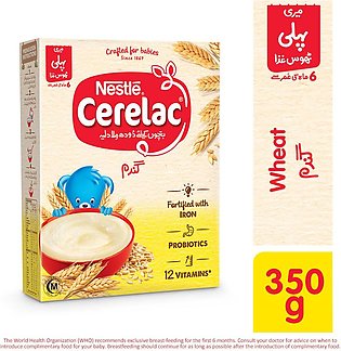 Baby Food - NESTLE CERELAC - Wheat 350g