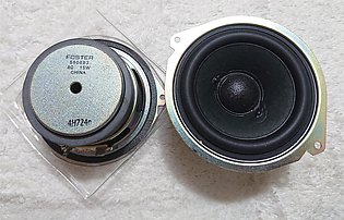 Full range speaker Brand New 3 inch Foster 8 Ohms, 15 watt ( 2 Speakers)