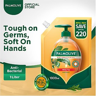 Palmolive Naturals Liquid Handwash Anti-Bacterial 1000ml Refill Pouch