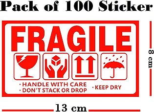 Fragile Stickers (13 x 8 CM)