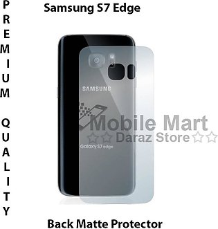 Samsung Galaxy S7 Edge Back Matte Protector Soft Skin Sheet Soft Film Protection For Samsung Galaxy S7 Edge