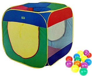 Ball House Play Tent for Kids - 15 Balls Included