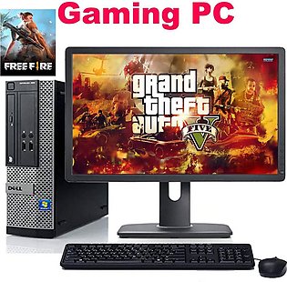 OptiPlex 790 Gaming PC Core i5-2400 3.2GHz --8GB DDR3 RAM - 500GB HD- LED Monitor 19 Windows 10 64-bit
