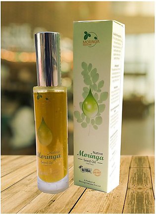Moringa Seed Oil 40ml (Cold Pressed) Anti-Aging Natural Glow, Oil Full of Benefits