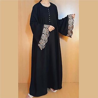 Embroided – Maxi Style Nidah Fabric abaya – BGA201