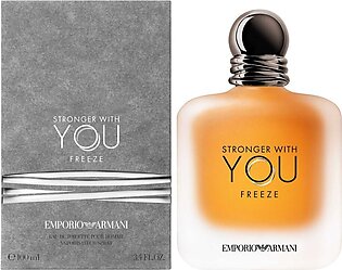 Stronger With You Freeze For Men By Emporio Armani Eau De Toilette Spray 100 ml