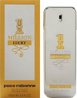 1 Million Lucky For Men By Paco Rabanne Eau De Toilette Spray 100 ml