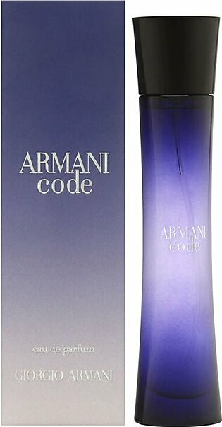 Armani Code For Women By Giorgio Armani Eau De Parfum Spray 75 ml