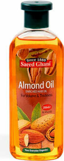Non Sticky Almond Oil