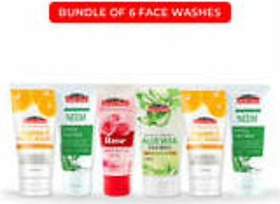 Steal Deal: Bundle of 6 Face Washes