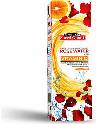 Vitamin C Rose Water Facial Toner