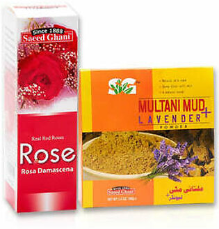 Rose Water + Multani Mud