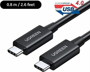 UGREEN USB 4 Gen3 USB Type-C Cable 100W Fast Charging – 0.8m – 2.6 feet – 30691