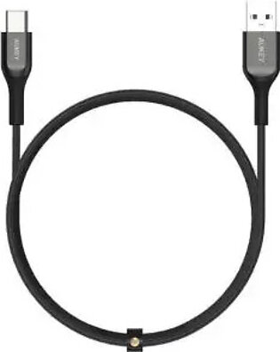 Aukey USB A To USB C Quick Charge 3.0 Cable-6.6ft – CB-AKC2 – Black