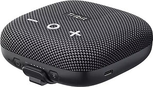 Tribit StormBox Micro 2 Portable Speaker 90dB Loud Sound Deep Bass IP67 Waterproof Small Speaker Built-in Strap, 12H Playtime, 120ft Bluetooth Range – black