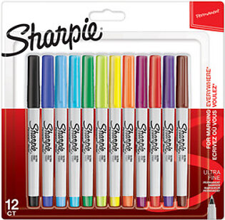 Sharpie ultra Fine Permanent Marker Pack of 12