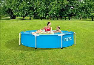 Intex Swimming Pool Metal Frame 244 x 51 cm