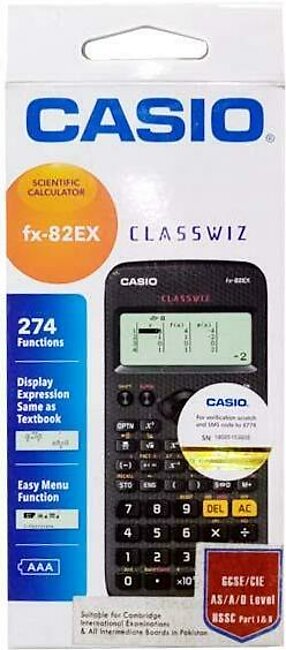 Casio Calculator 82 EX