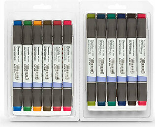 ZIG Kurecolor Deep Color Marker Set Of 12