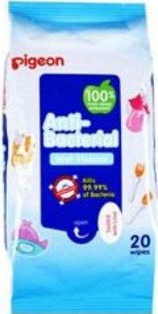 Pigeon Baby Anti-Bacterial Wet Tissue 20 Sheets