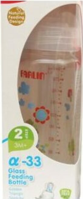 Farlin Wide Neck Glass Feeder 240ml