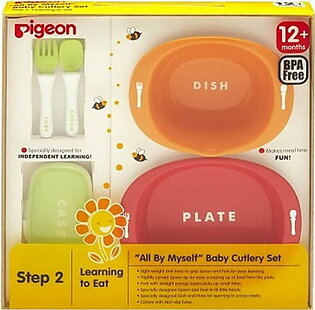 Pigeon Do-It-Myself Baby Cutlery Set