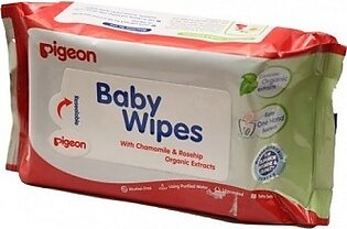 Pigeon Baby Wipes, Cham & Rose