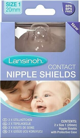 Lansinoh Nipple Shield 20mm – Pk 2