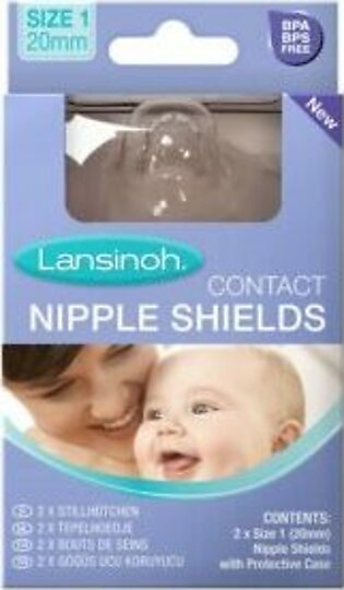 Lansinoh Nipple Shield 20mm Pk 2