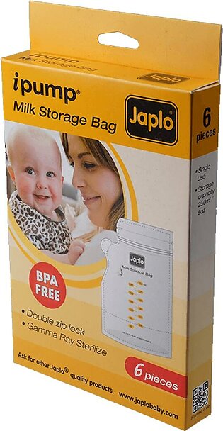 Japlo Milk Storage Bags x 6