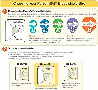 Medela PersonalFit FLEX Breast Shield (27mm ) Pk 2
