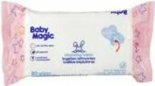 Baby Magic Cleansing Baby Wipes – 80Pcs