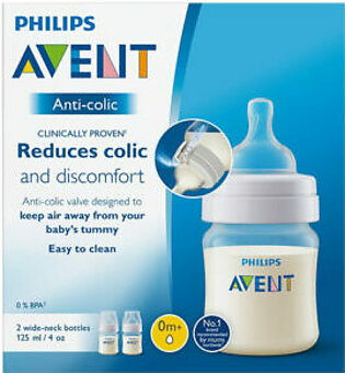Philips Avent Anti Colic 2 Feeding Bottle 125Ml